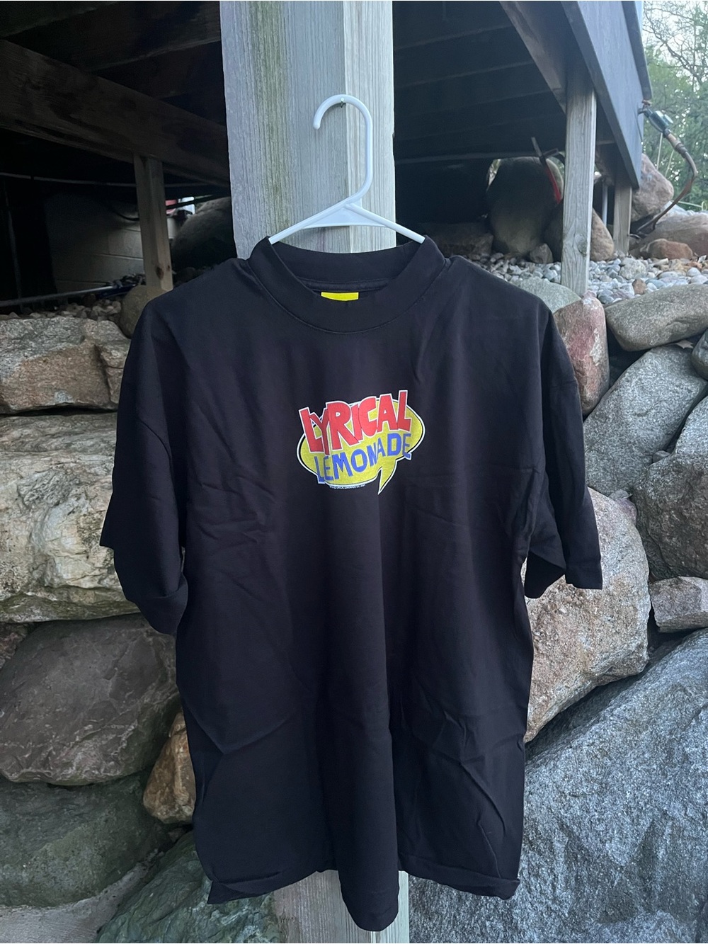 New Black Lyrical Lemonade Convo Tee